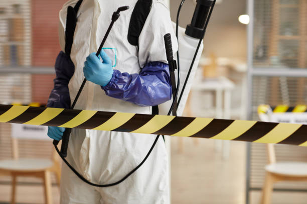 Professional Biohazard technician working in Milford, IA